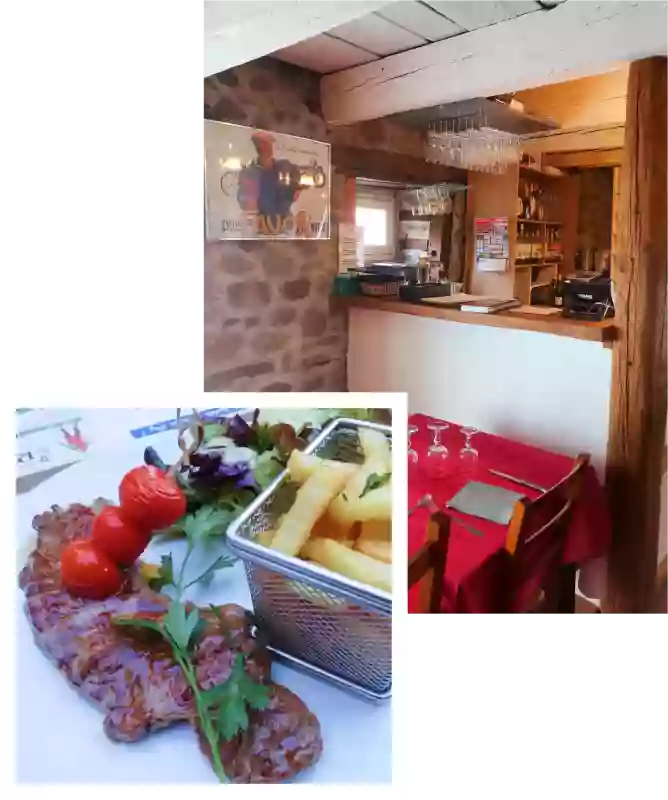 Le restaurant - L'Auberge de l'Abbaye - Lavaudieu - Restaurant Vieille Brioude